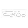 Kits juntas refrigerador de aceite  GM CRUZE 1.8L / SONIC 1.6L