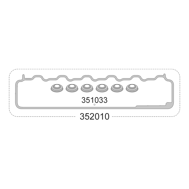 Conjunto Jta.Tapa Valvulas MERCEDES BENZ OM 906