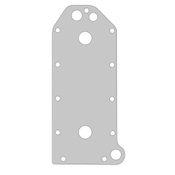 Jta.Placa separador CUMMINS