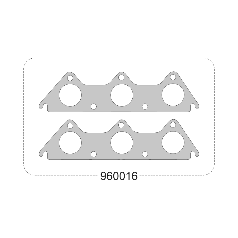 Jgo. Jta.multiple de escape Cil. CHRYSLER