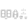 Jgo.Jtas.Carburador FIAT 128-1500