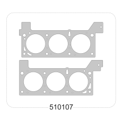 Jgo.Jtas.Tapa Cil.Dodge V6...