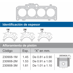 Jta.Tapa Cil. VW Golf Polo...