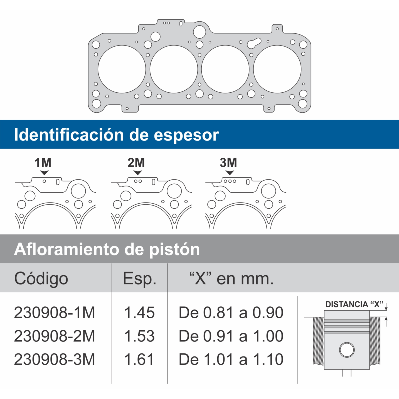 Jta.Tapa Cil. VW Golf Polo 1 46mm