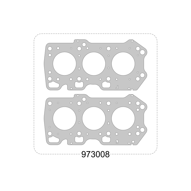 Jgo.Jta.Tapa Cil. MAZDA ANFINI M6 - CRONOS-MX3 K8 1845CC V6 24V 1991/...
